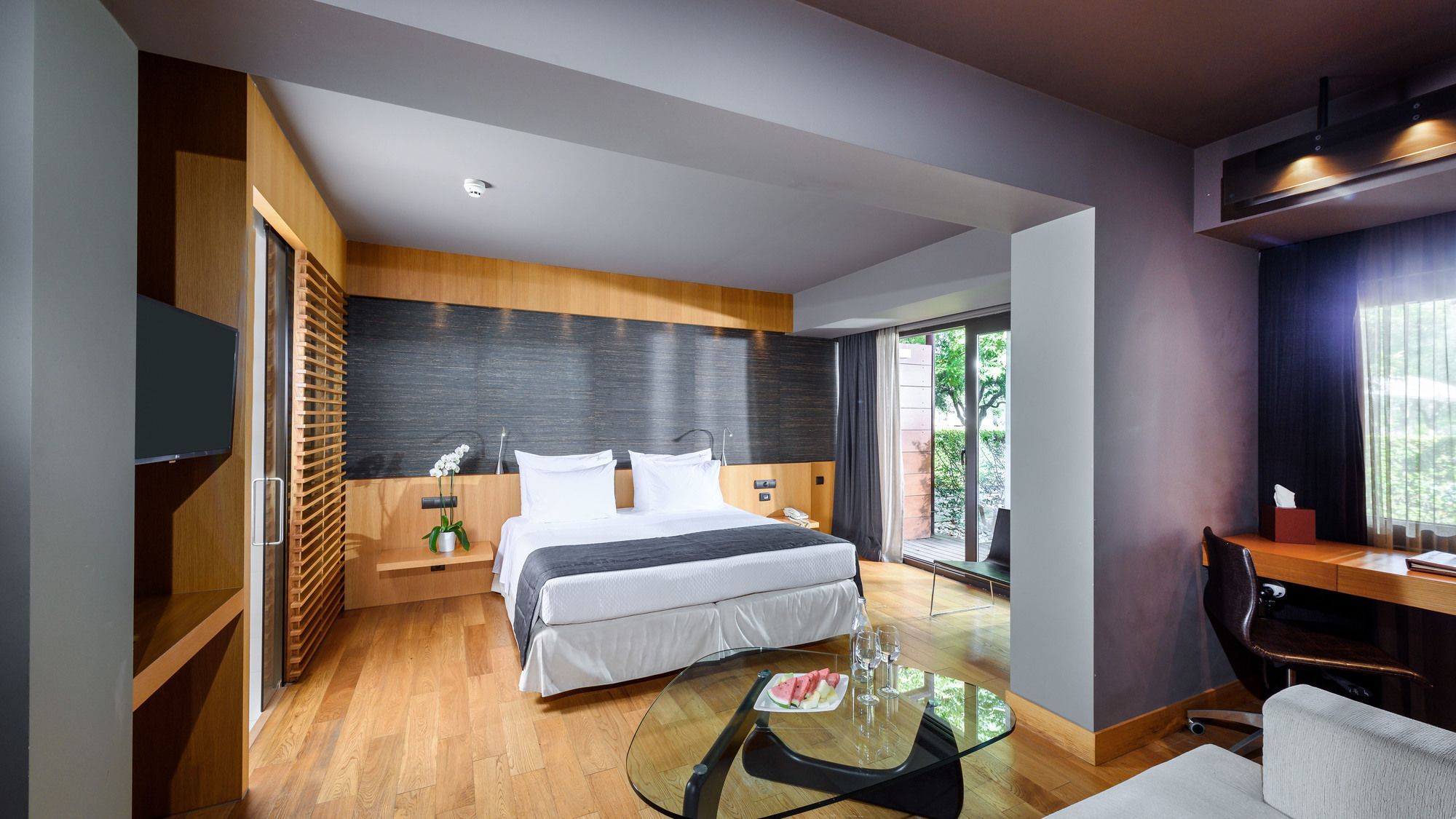 อเล็กซานเดอร์ บีช โฮเทล แอนด์ สปา Hotel อเล็กซานโดรโพลิส ภายนอก รูปภาพ Deluxe Room